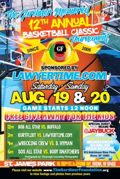 The Gardiner Memorial 12th Annual Basketball Classic Tournament: Another Year of Fun, Action and Support In the Bronx Community